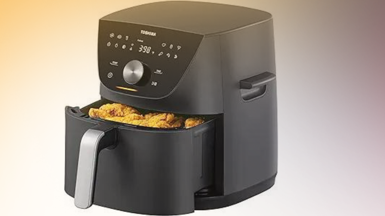 Toshiba 7.7QT Air Fryer, Family-Size for Quick and Easy Meals